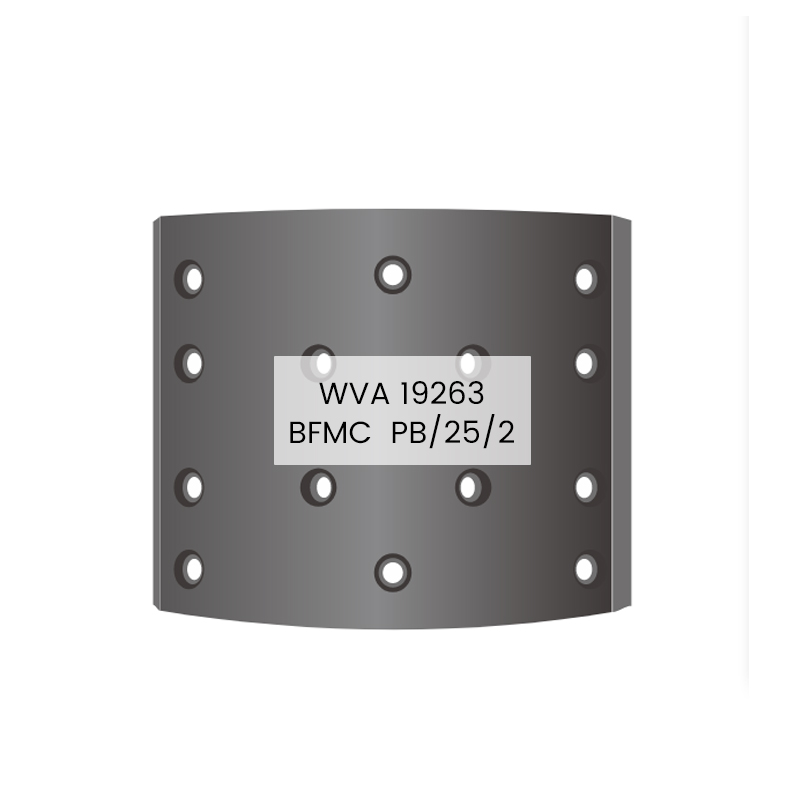بطانة فرامل الشاحنة 19263 PB/25/2 لـ PERROT BREMSEN