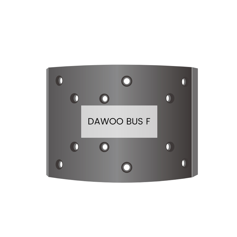 بطانة فرامل الشاحنات الثقيلة الكورية DAEWOO BUS F