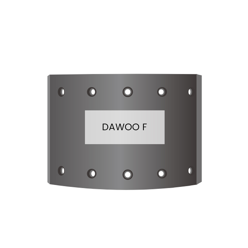 DAWOO F بطانة الفرامل قطع غيار السيارات الفرامل شاحنة كوريا سمك 16 مم