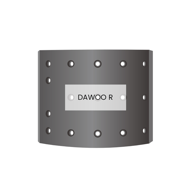 بطانة الفرامل DAEWOO R16 فتحات وسادة الفرامل