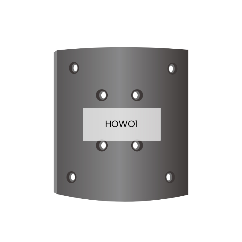 قطع غيار السيارات الصينية شاحنة بطانة الفرامل HOWO1