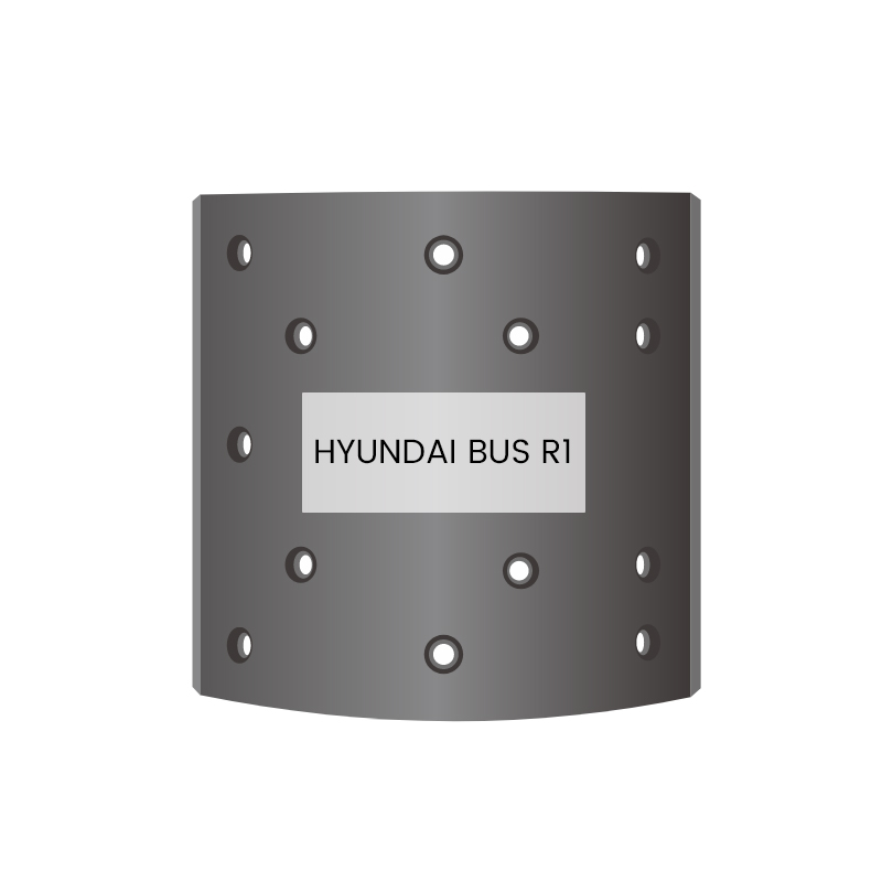 بطانة فرامل الشاحنة الثقيلة الكورية HYUNDAI BUS R1