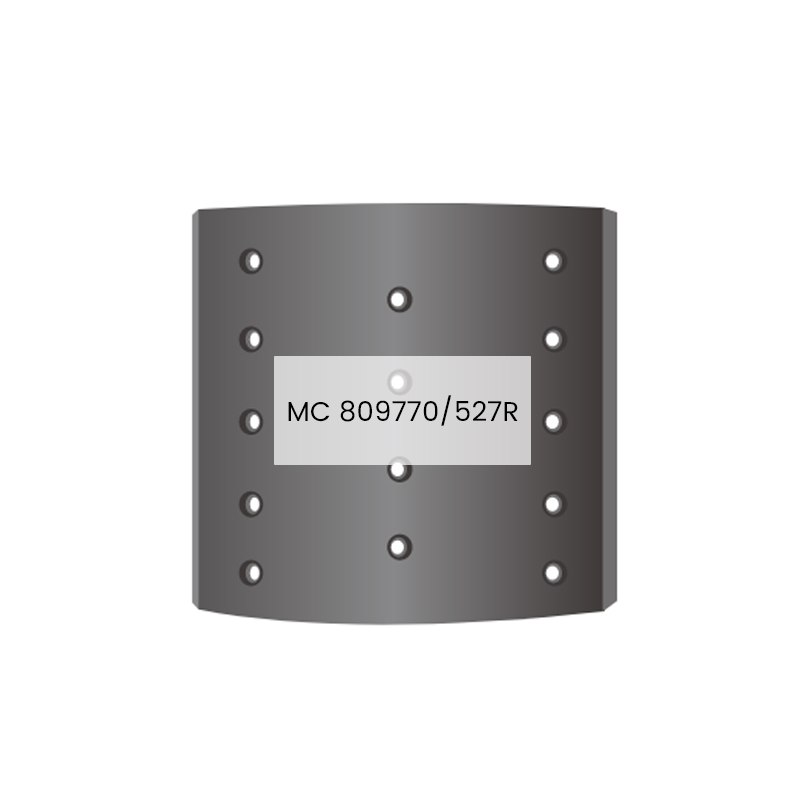 MC 809770/527R بطانة فرامل الشاحنة لشركة GE، MITSUBISHI، FUSO