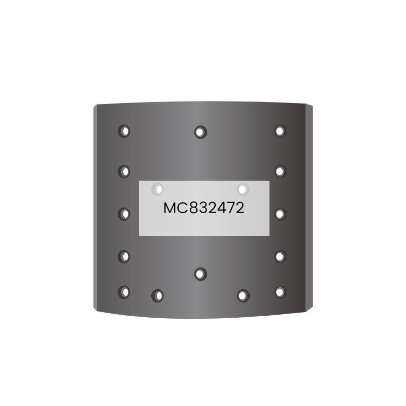 MC832472 بطانة فرامل الشاحنة الثقيلة لشركة GE، MITSUBISHI، FUSO