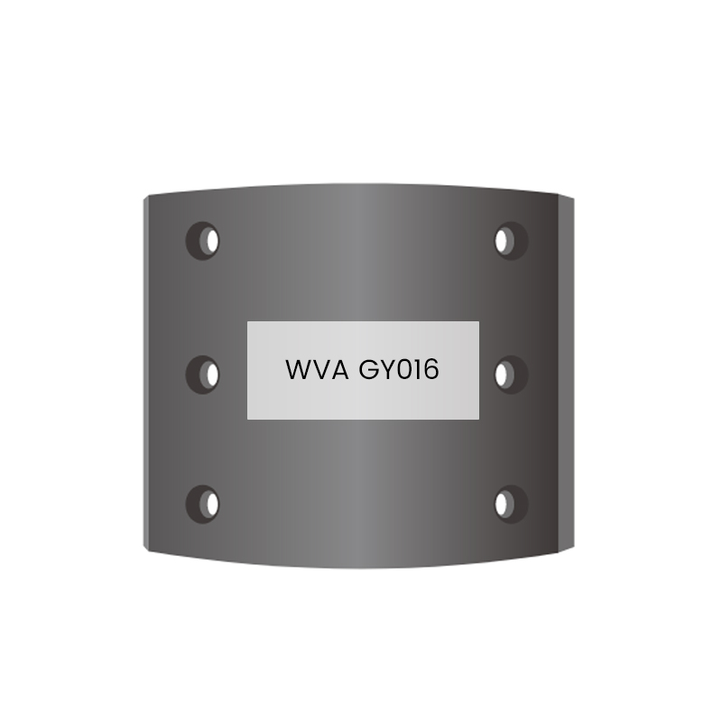 GY016 بطانة الفرامل 14.5 مم سماكة 6 فتحات