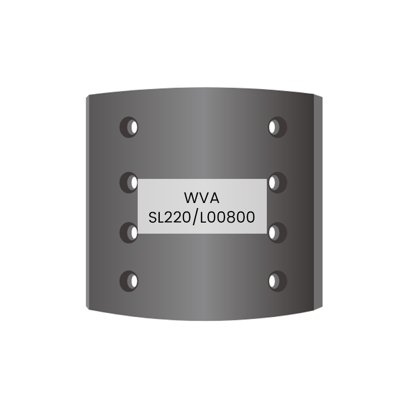 SL220 / L00800 بطانة الفرامل قطع غيار السيارات للشاحنات الثقيلة