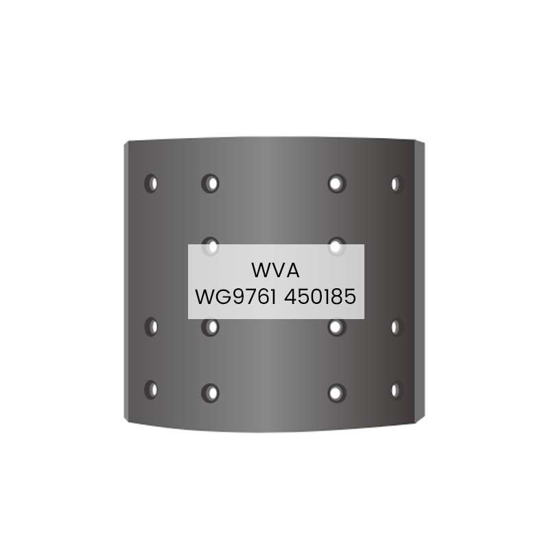 WG9761 450185 بطانة فرامل الشاحنة الثقيلة لـ HOWO
